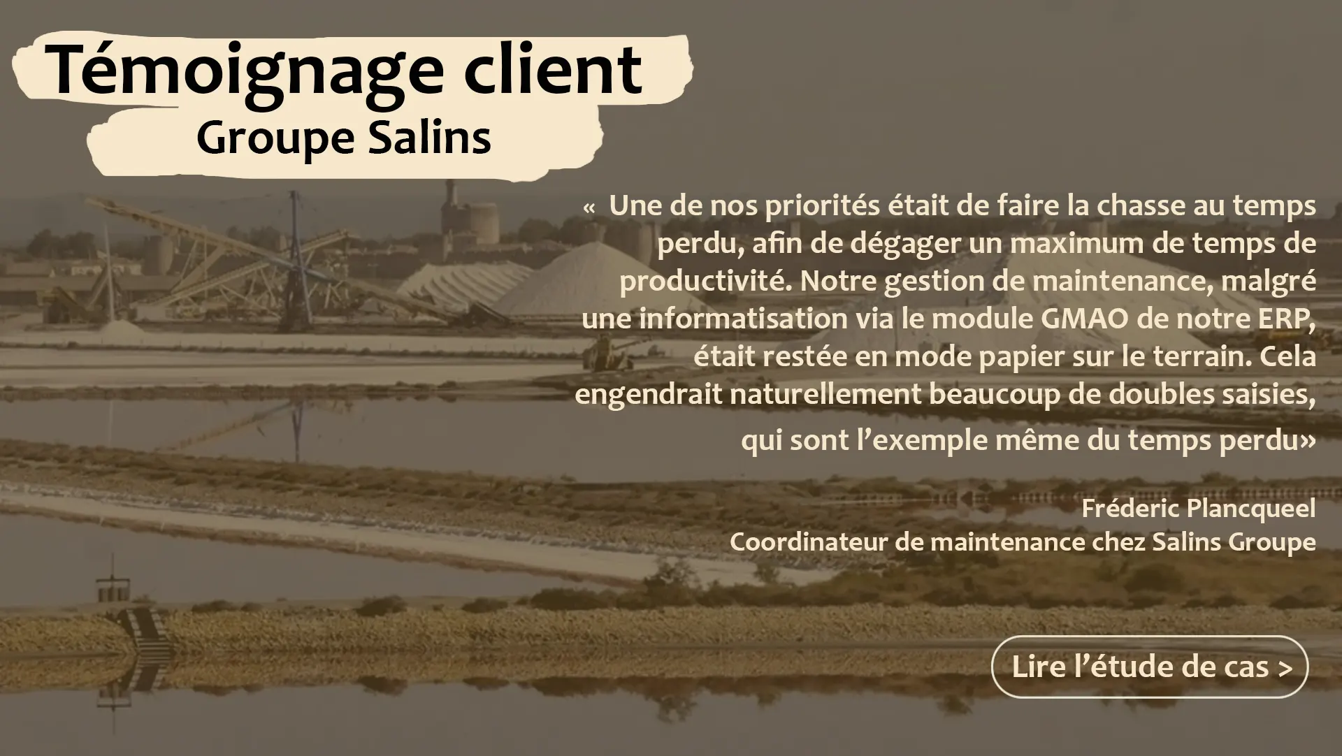 etude de cas Salins