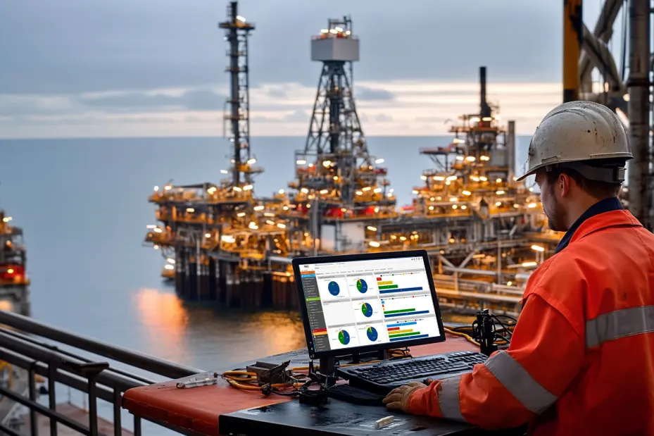 tableau de bord pétrole