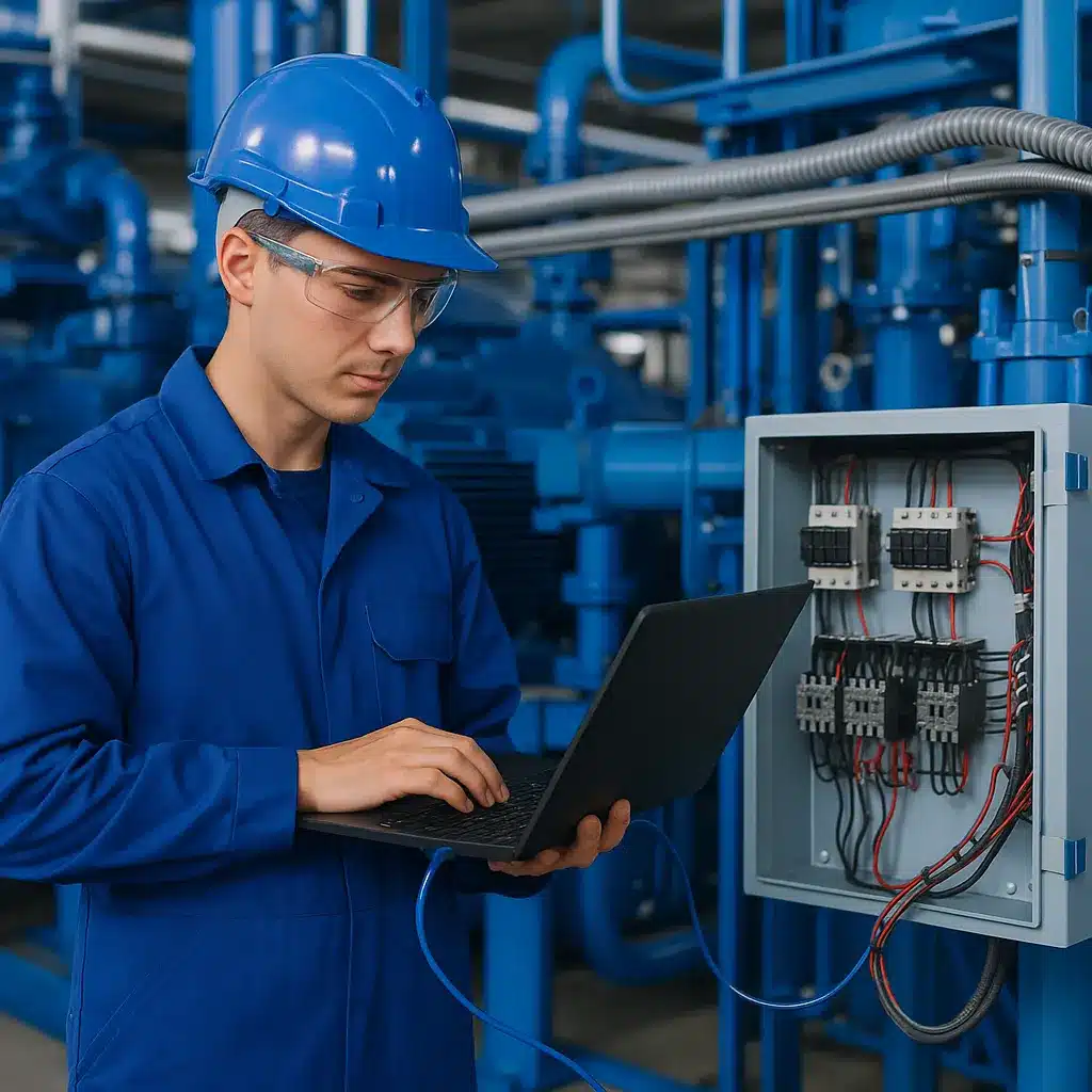 jeune technicien de maintenance