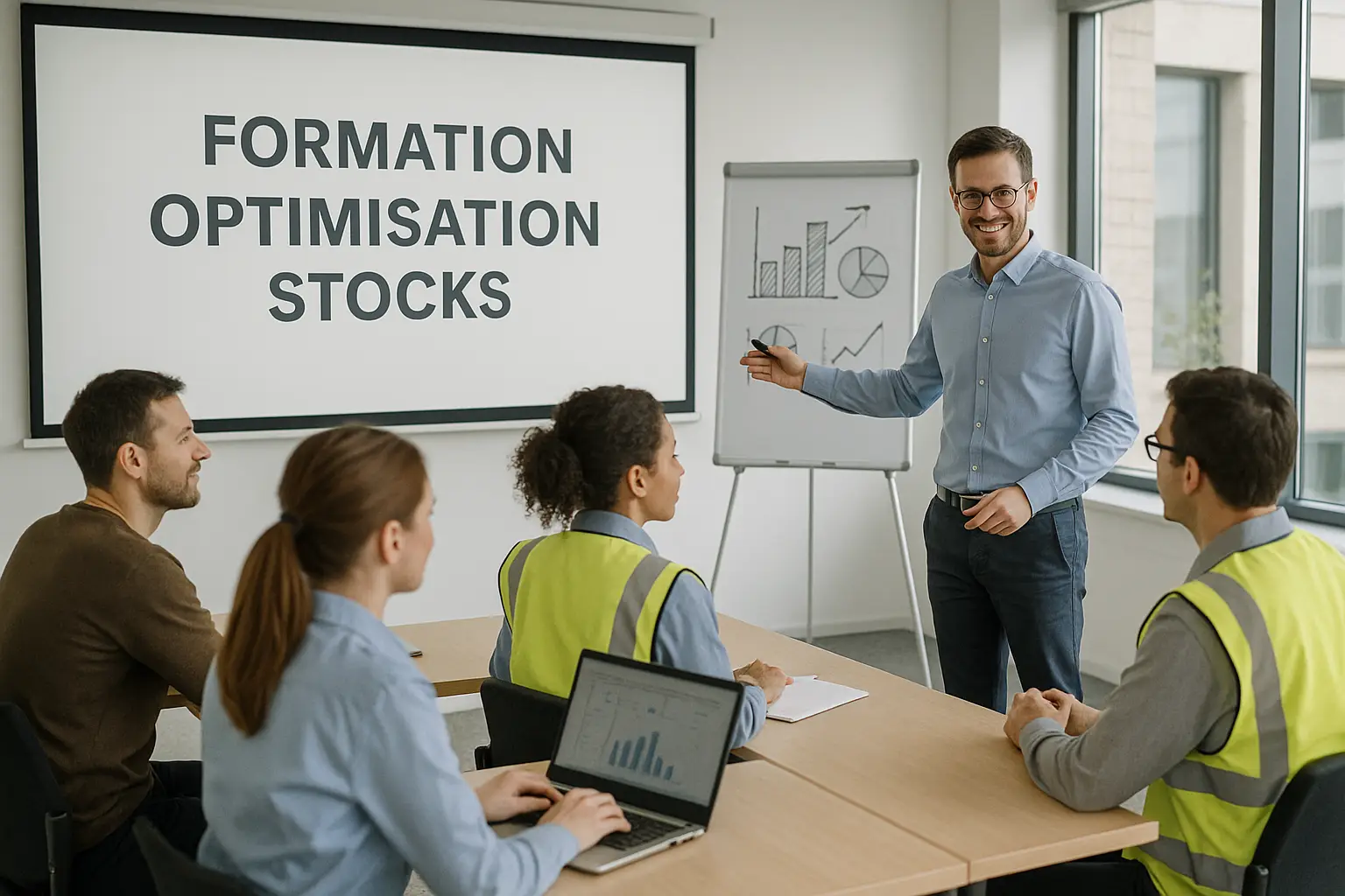 Rotation des Stock