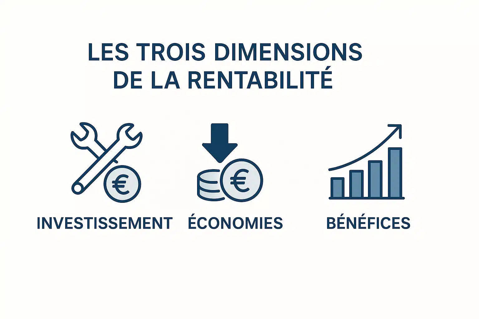 Trois Dimensions de ROI Maintenance