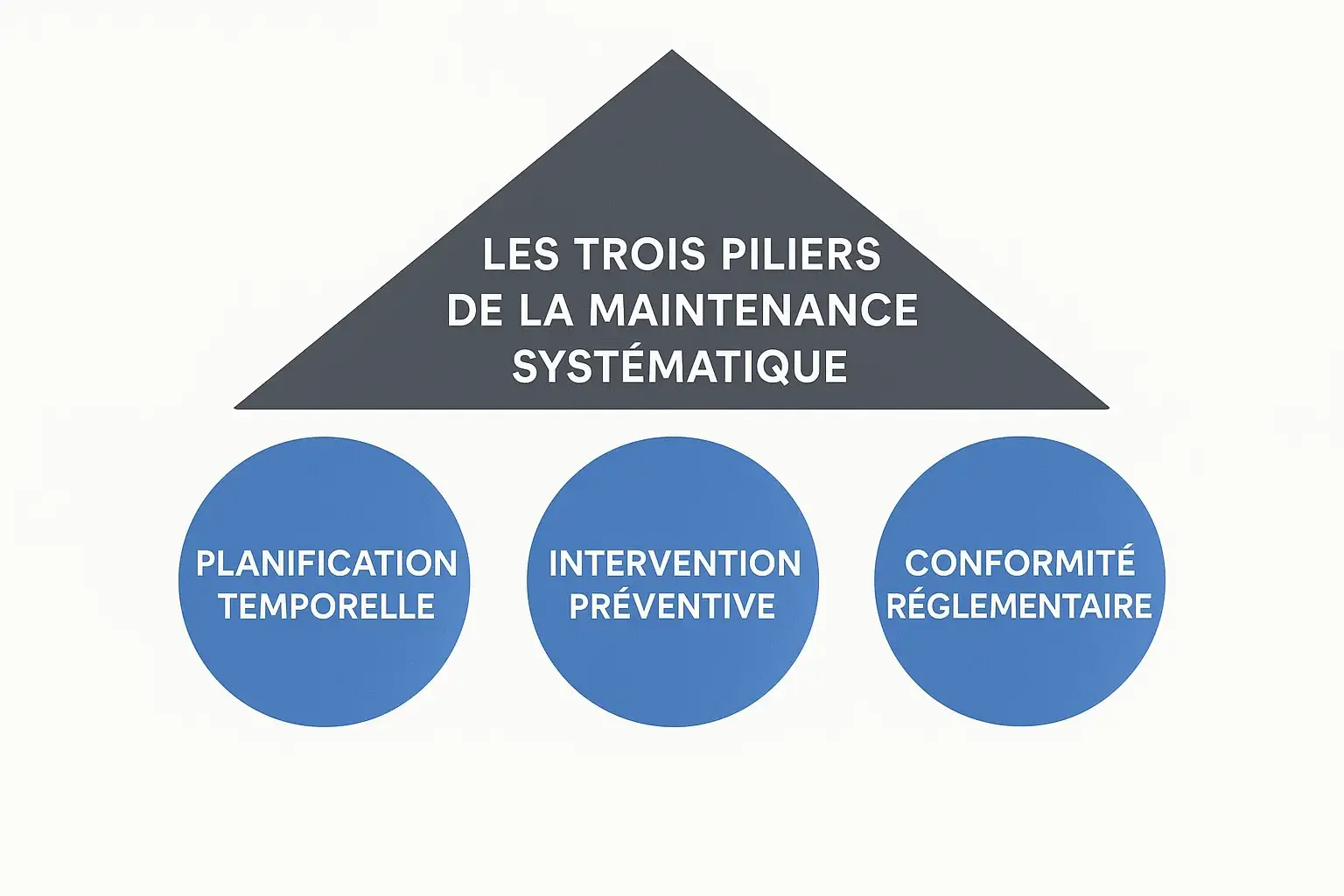  les trois piliers de la maintenance systématique