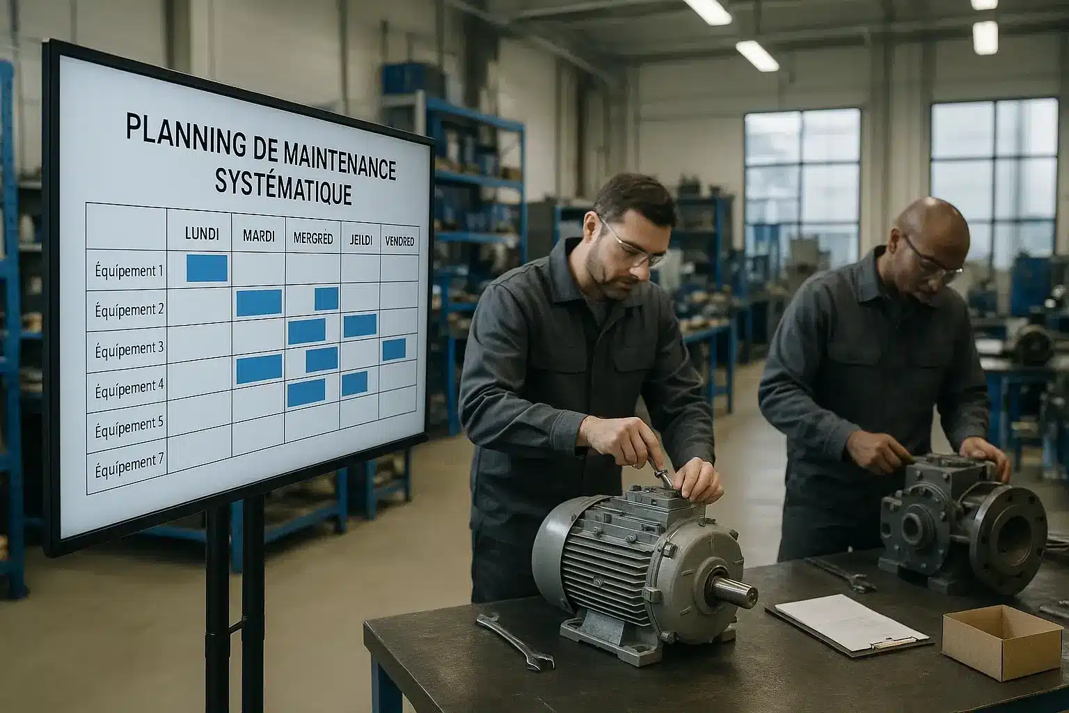 planning de maintenance systématique