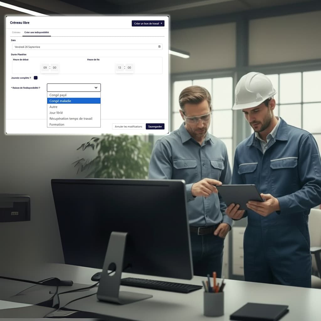 gestion des absences