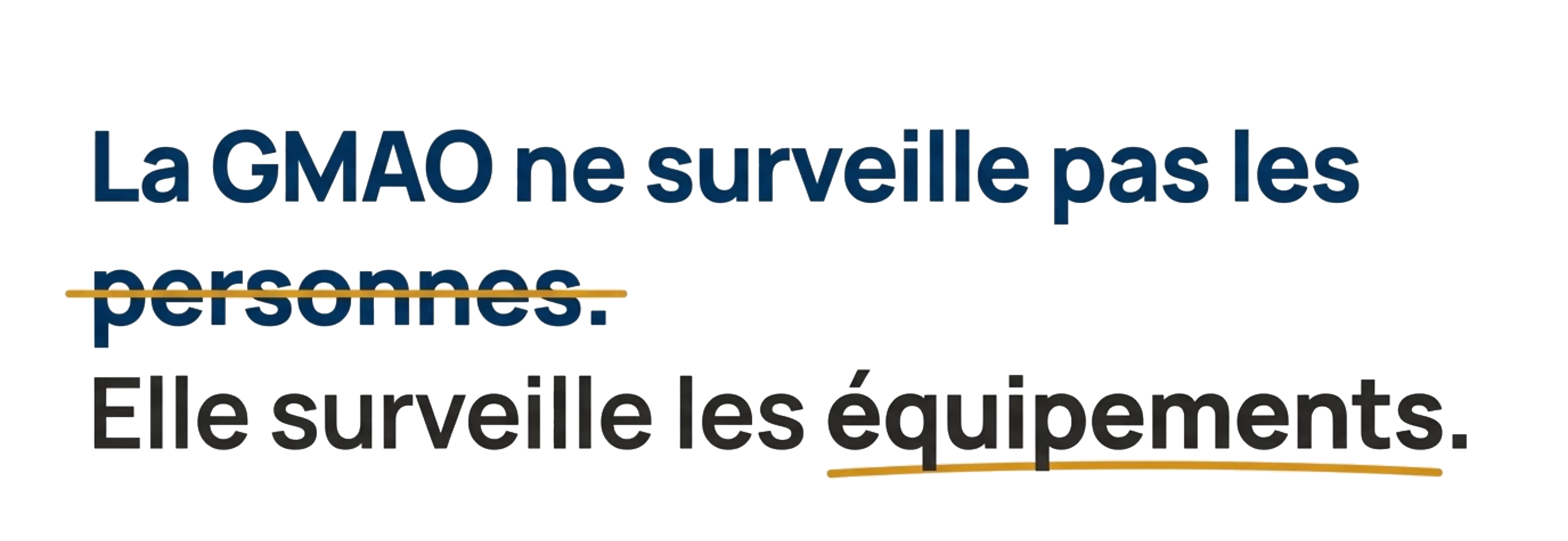 gmao surveille equipements