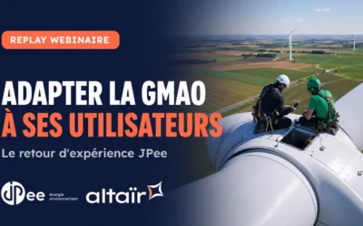 Webinaire JPee : adapter sa GMAO à ses utilisateurs | Altaïr